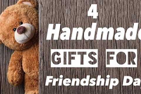4 Handmade Gifts For Friendship Day //DIY Friendship Day Gift Ideas @ArtCraftByTulsi