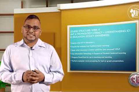 CPCE Teacher Training : PIC 112 - Technology for Teaching and Learning I