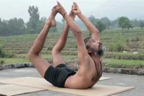 Advanced Traditional Hatha Yoga with Babu Raj. Flexibility &amp; Strength from the Himalayas, India