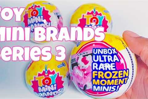 Unboxing Toy Mini Brands Series 3 (6 Surprises inside!!!)