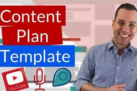 Content Marketing Plan Template For YouTube (Blog &amp; Podcast)