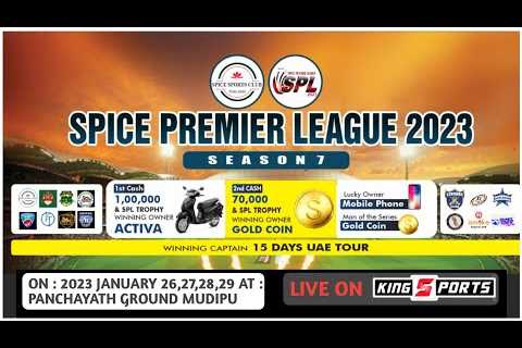 SPICE SPORTS CLUB , THALEKKI | SPICE PREMIER LEAGUE - 2023 | SPL SEASON - 7 | DAY NIGHT BASH LEAGUE|