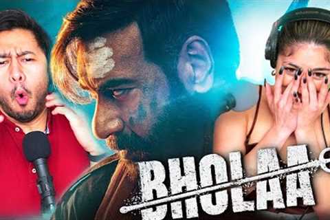 BHOLAA Official Teaser 2 REACTION! | Ajay Devgn | Tabu