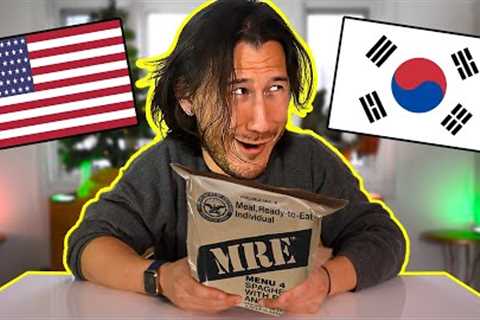 Trying Korean, Russian, and American MREs