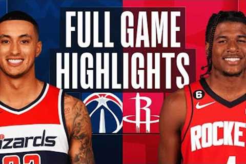 WIZARDS at ROCKETS | FULL GAME HIGHLIGHTS | January 25, 2023
