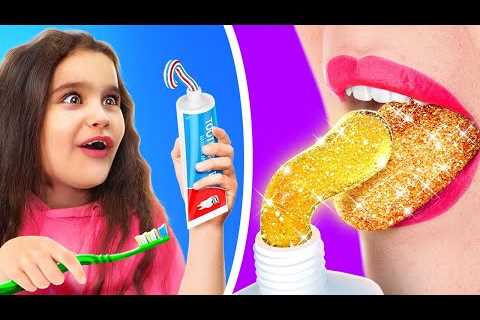 BRILLIANT HACKS FOR SMART PARENTS || AMAZING MAKEUP TRICKS! COOL School DIY Ideas By 123 GO! Genius