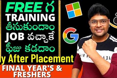 Pay After Placement | Free Training + Job Assurance | Learn free Coding | Career Camp For freshers