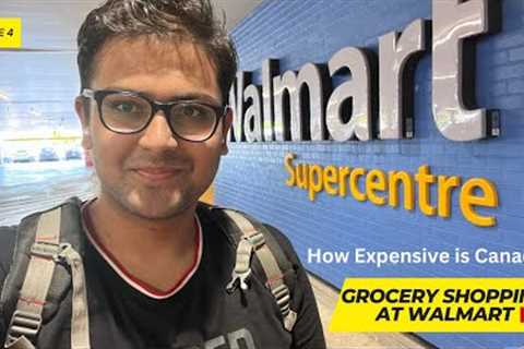 Grocery Shopping at Walmart, Canada🇨🇦 How Expensive is Canada? Grocery Prices in Canada | CANADA..