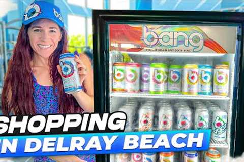 Shopping in Delray Beach | Bang Energy Family #largefamily