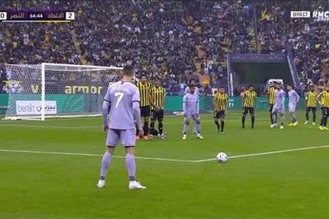Cristiano Ronaldo Vs Ittihad | Super Cup For Al-Nassr
