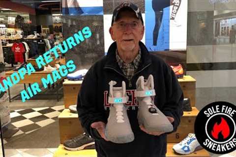 GRANDPA RETURNS NIKE AIR MAGS
