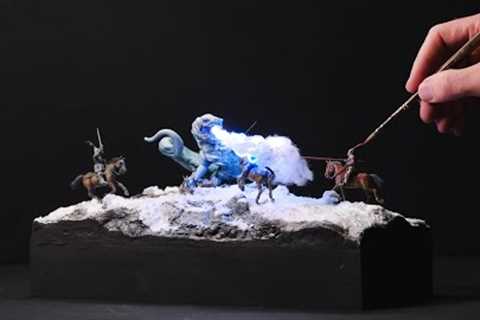 Knights Battle a Giant Salamander | First build of the New Year