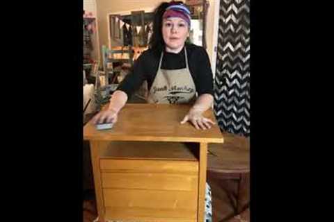 Day 9 out of the 20 day LIVE milk paint challenge