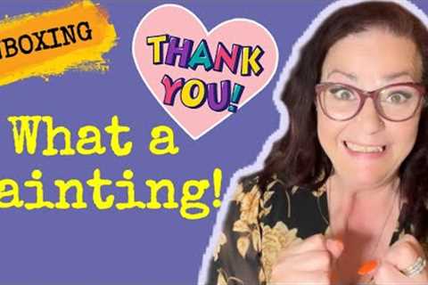 Unboxing Diamond Art Club - I had to hold back tears ! 😭❤️😭❤️