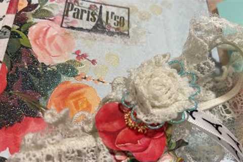 Use Household items &amp; junk 2 stamp, stencil or tattoo in junk journal