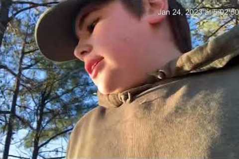 Checking trail cameras