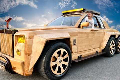 Full 120 Days Build Rolls Royce Phantom Six Wheels For My Son