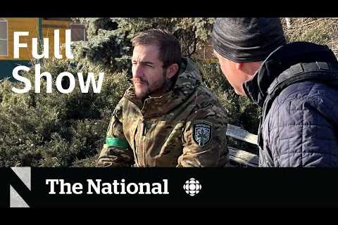 CBC News: The National | Canadian in Ukraine, VIA Rail apology, Aritzia expansion