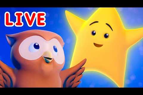 🔴  Super Simple Songs Bedtime Livestream 🌟🦉💤 | Kids Nap Songs | Super Simple Songs