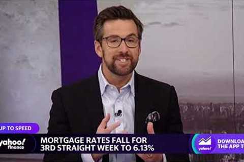 Mortgage rates fall for third-straight week