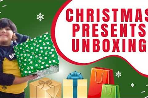 CHRISTMAS PRESENTS UNBOXING