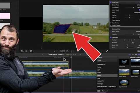 Real Estate Drone Property Boundary Animation - FCPX Tutorial