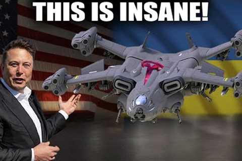 Elon Musk OFFICIALLY SHOWED The TERRIFYING T-Drones To Beat Russia