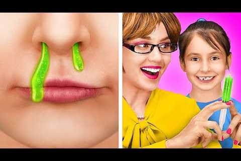 BRILLIANT PARENTING HACKS || GENIUS Tricks For Smart Students! RICH VS BROKE by 123GO! SCHOOL