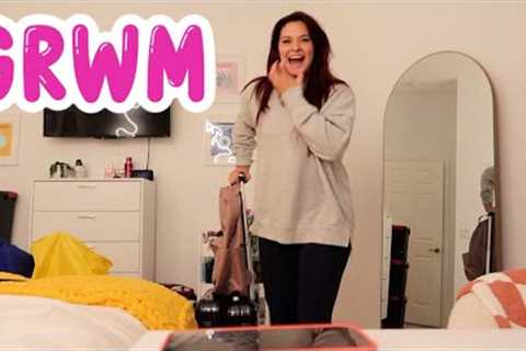 GRWM FOR MY TRIP! PACK WITH ME! EMMA AND ELLIE