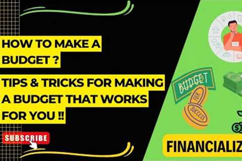 How to make a budget plan to save money || Budget planning || #budget #finance #savings