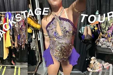 INSIDE LOOK AT A PROFESSIONAL ICE SHOW: behind the scenes, backstage tour, costume changes, more! ✨