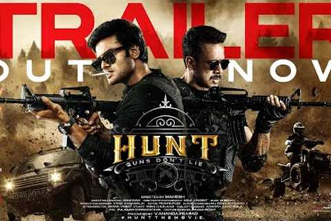 Hunt Movie Official Trailer | Sudheer Babu | Bharath Niwas | Srikanth | Mahesh Surapaneni | Ghibran