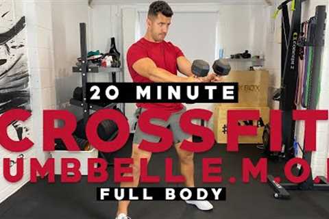 20 MIN CROSSFIT E.M.O.M DUMBBELL WORKOUT || PMA FITNESS |