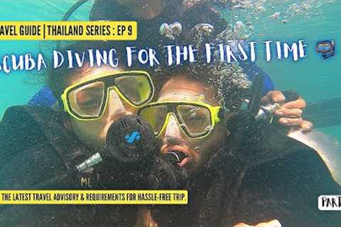 Scuba Diving For The First Time 🤿  in #phuket #thailand #dilliwalaarmaan in #phiphiislands #charm