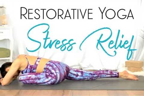 Restorative Yoga for Stress and Relaxation (Yoga in Bed)