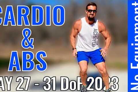 Quick Cardio and Abs Workout - Day 27 - 31 Days of Fitness Series 2023