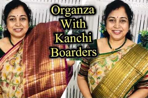 Organza with Kanchi Boarders and Office Wear Sarees, Surekha Selections, Vijayawada,  28, 2023