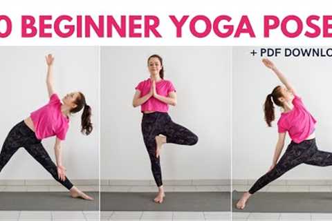 50 Must-know BEGINNER YOGA POSES | Yoga for beginners