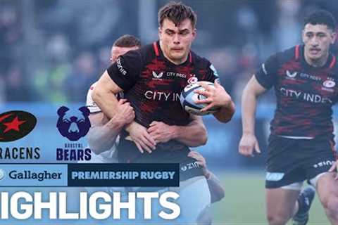 Saracens v Bears - HIGHLIGHTS | UNBELIEVABLE Last-Minute Action | Gallagher Premiership 2022/23