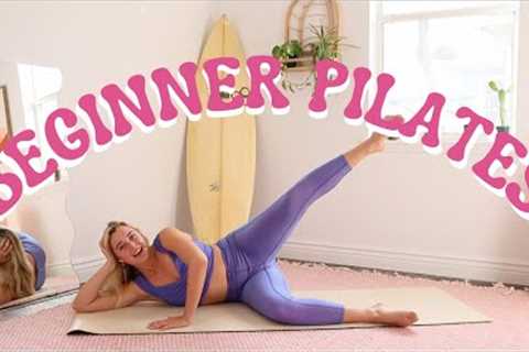 10 MINUTE BEGINNER PILATES WORKOUT | NO EQUIPMENT
