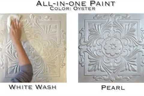 How to Age, Distress Painted Furniture using Antiquing Gel, &amp; Oyster from ALL-IN-ONE Paint