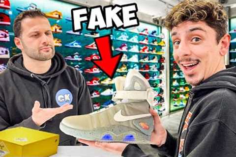 Selling FAKE Shoes to Sneaker Stores! *IT WORKED*