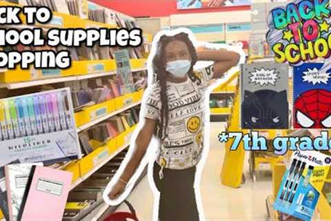 Back To School Supplies Shopping 2022! Part 1 *Middle school edition*| Yay-Ya-Khi