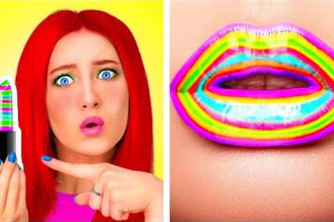 WHO DRAWS IT BETTER TAKES THE PRIZE || RICH VS POOR Art Challenges and Cool Crafts by TeenVee