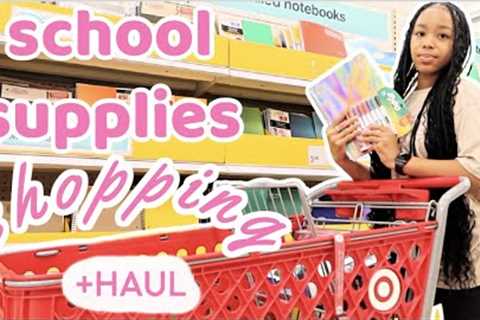 BACK TO SCHOOL SUPPLIES SHOPPING 2022 TARGET