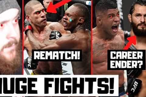 Pereira vs Adesanya 2? Burns vs Masvidal? Early Predictions &amp; MMA News Reaction To UFC 287