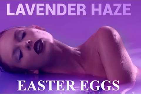 Taylor Swift Lavender Haze music video EASTER EGGS pt.1