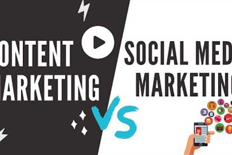Content Marketing VS Social Media Marketing (What's The Difference?)