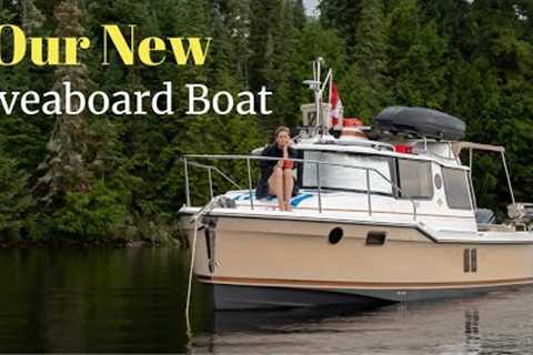 Picking Up Our New Little Liveaboard Boat  -  R25 Ranger Tug - Epidsode 2