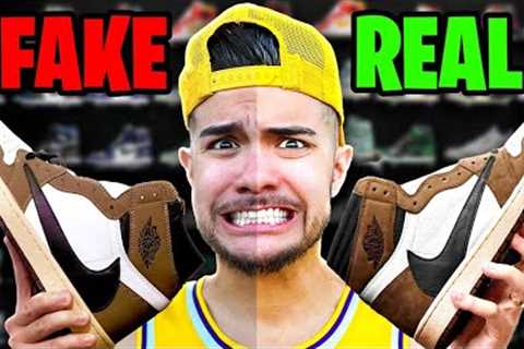 REAL VS FAKE Sneaker Shopping
